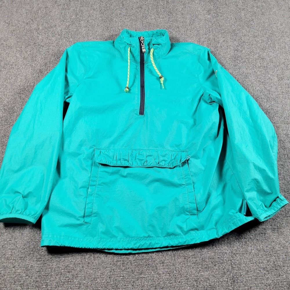 Merrell Jacket Womens Small Teal Half Zip‎ Anorak Pullover Windbreaker Hiking